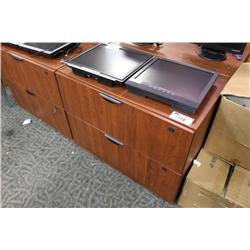 Cherry 2 Drawer Lateral File Cabinet