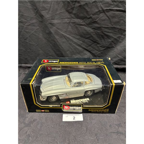 NIB 1:18 scale die cast 1954 Mercedes Benz 300