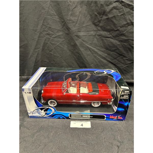 NIB 1:18 scale die cast 1949 Ford convertible