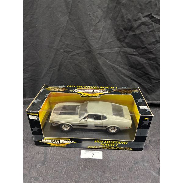 NIB 1:18 scale die cast 1973 Mustang Mach 1