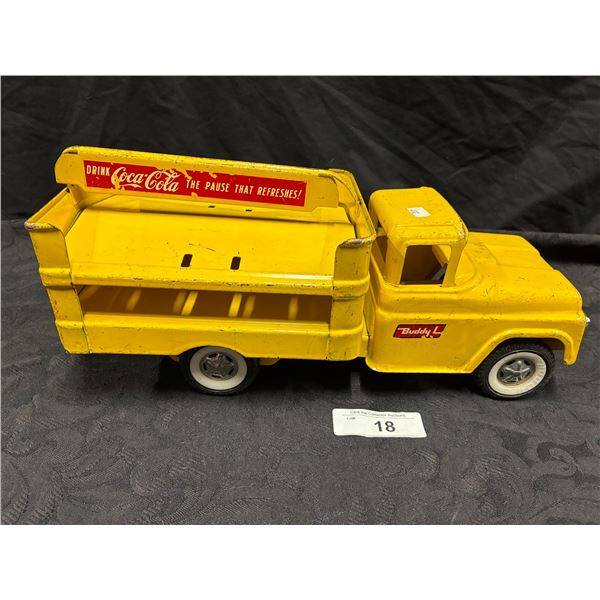 1959 Buddy L pressed steel Coca-Cola truck 15"