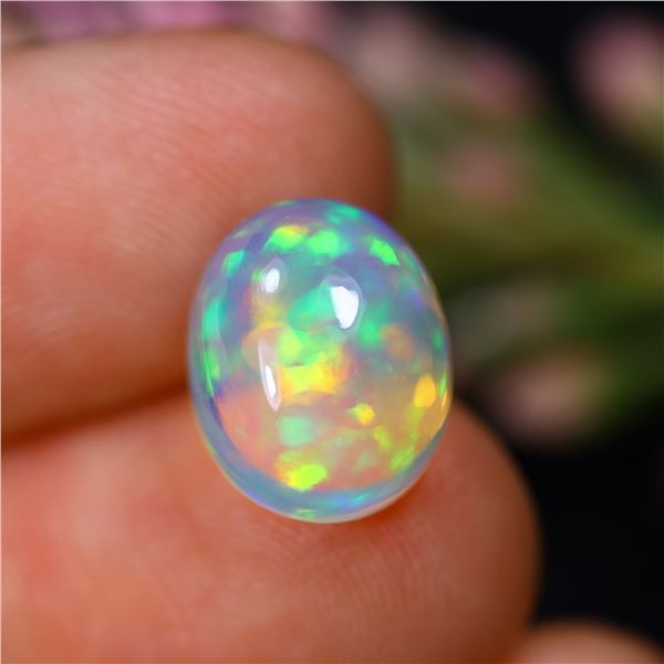 4.37 ct Certified Fire Opal gemstone ($6,555 Appraisal)