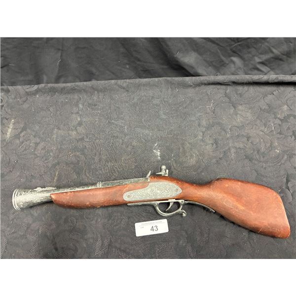 Very detailed vintage reproduction blunderbuss 21"