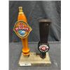 Image 1 : 2 beer tap handles on stand