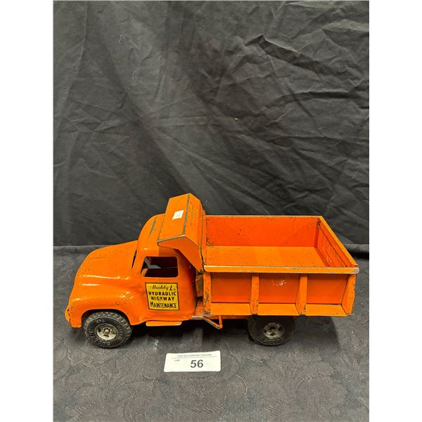Very nice 50s Buddy L Hydraulic Highway truck 13"
