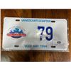 Image 1 : Rare 1994 VCCC "79" license plate