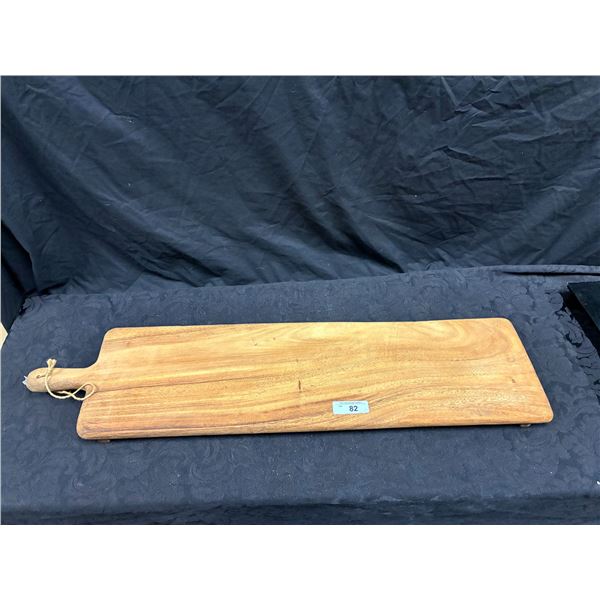 Vintage wooden cutting board 40"