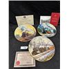Image 1 : 3 NIB collector plates with COA
