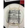 Image 3 : 3 NIB collector plates with COA