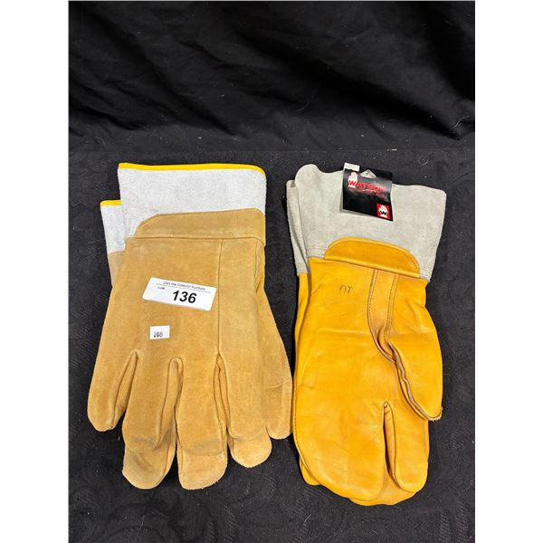 2 pairs of brand new welding gloves
