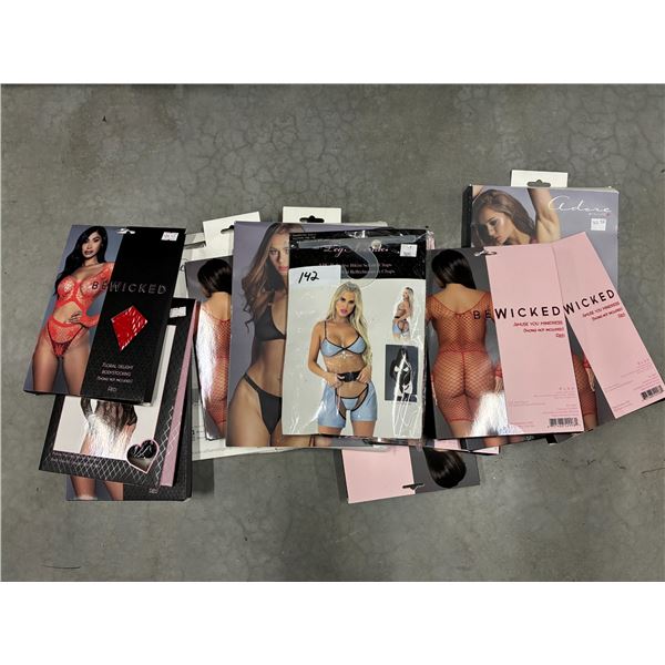 Approx 10 NIB women's langerie outfits