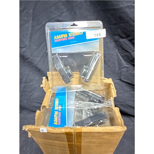 Approx 10 vintage AM/FM stereos NIB