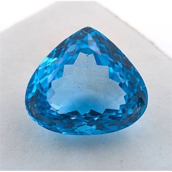 43.18 ct Certified Royal Blue Topaz gemstone ($10,700 Appraisal)