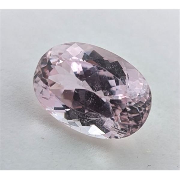 13.38 ct Certified Pink Kunzite gemstone ($7,359 Appraisal)