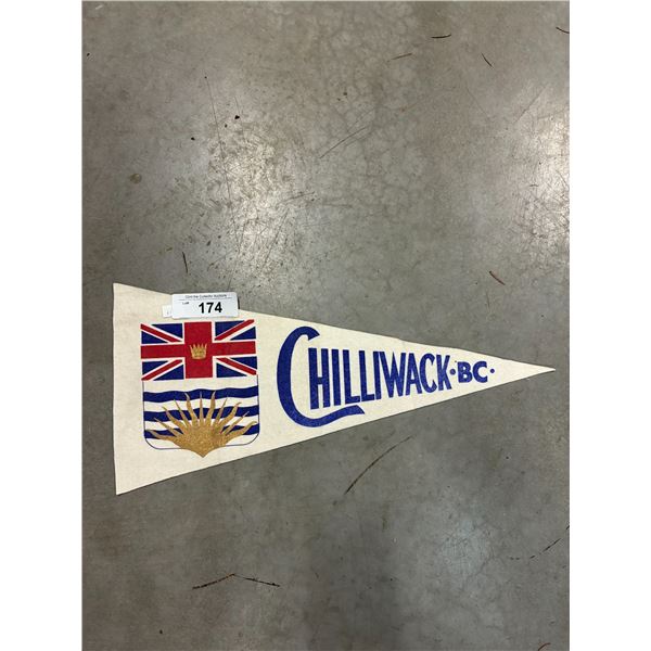 Vintage Chilliwack BC penant