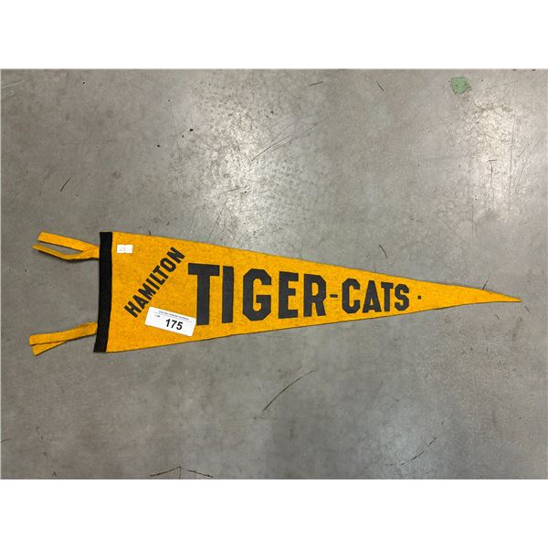 Vintage Hamilton Tigercats penant
