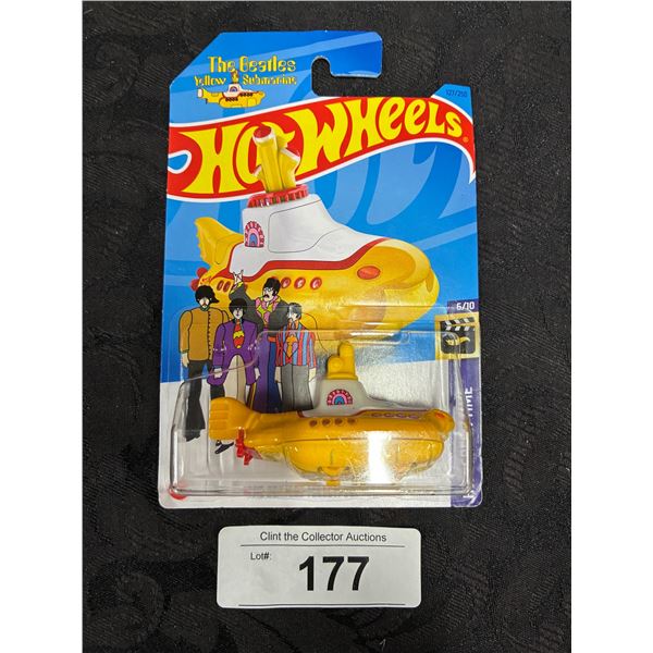 NIB Hotwheels The Beatles Yellow Submarine