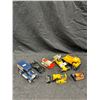 Image 1 : 6 assorted Tonka vehicles, largest is 6"