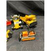 Image 2 : 6 assorted Tonka vehicles, largest is 6"