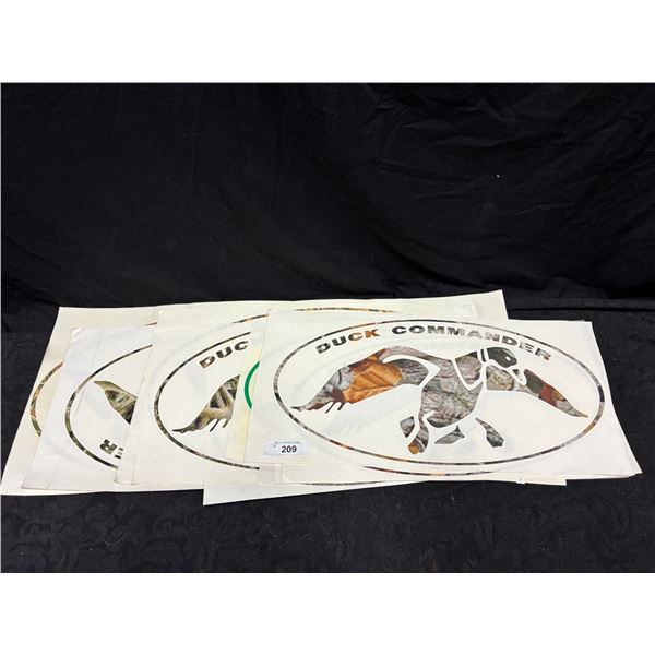 9 large Duck Commander decals