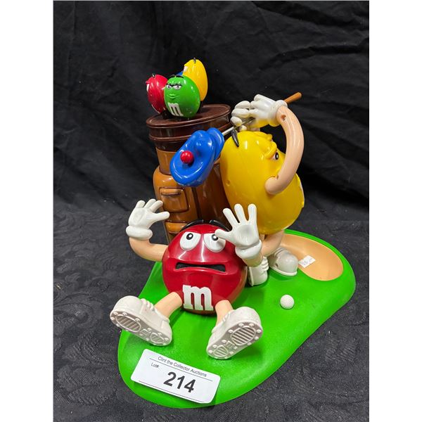 M&M golfing collectible