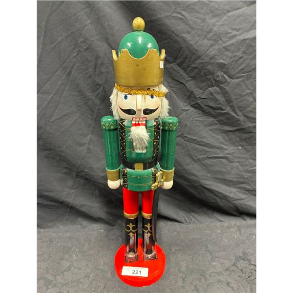Large wooden nutcracker 23"