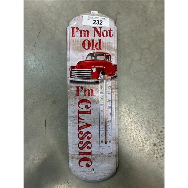 Metal thermometer 16"
