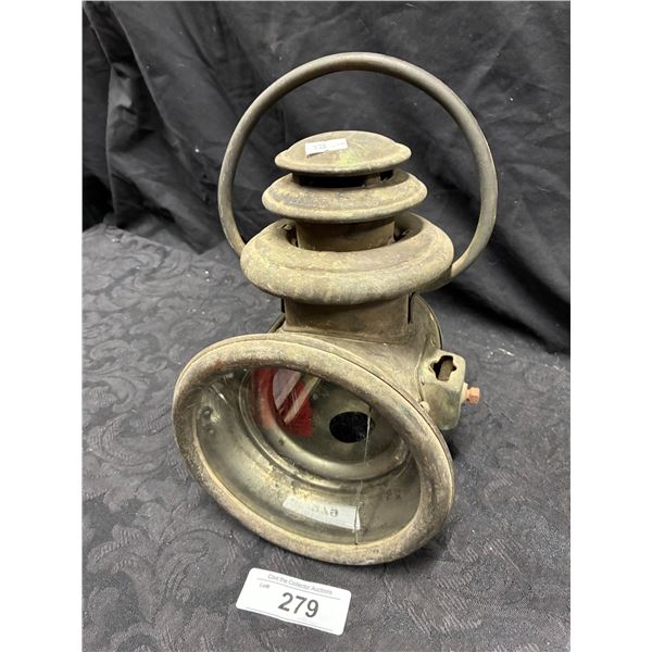 Rare antique car lantern