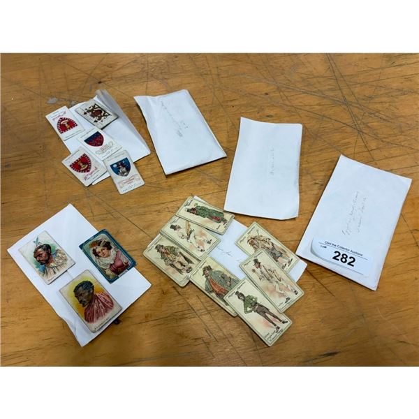 Collection of 112 1920s to 1940s tobacco trading cards