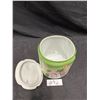 Image 1 : Limoges ceramic pot with lid 8" tall