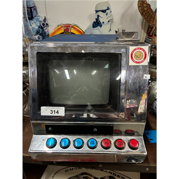 Vintage VLT betting machine 19"x13.5"x13.5"