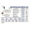 Image 1 : MATH BLACK RIFLE 512