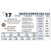 Image 1 : MATH NORTH PAC 615