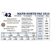 Image 1 : MATH NORTH PAC 5515