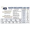 Image 1 : MATH EXCLUSIVE 182-245
