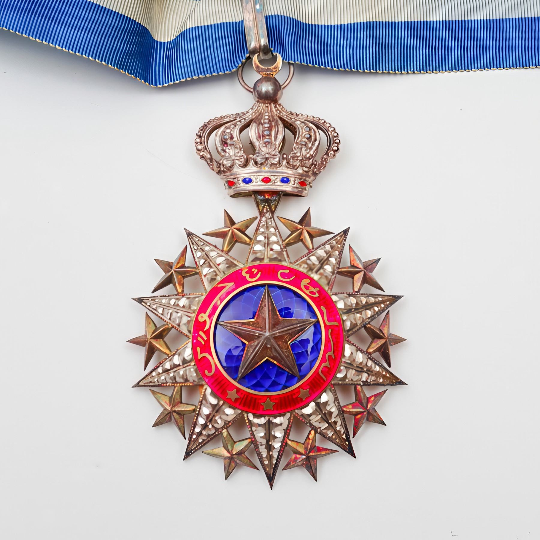 French Order of Nichan El-Anouar, Grand Officer Badge, 1887-1963