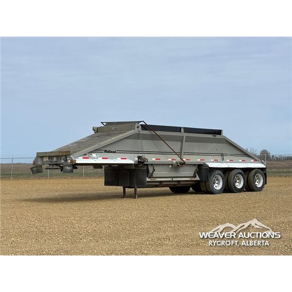 2007 MIDLAND MG38TC3000 TRIDEM BOTTOM DUMP TRAILER