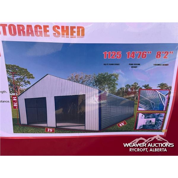 2026 CAPTOK CK-SS45 45X25FT. LARGE STORAGE SHED