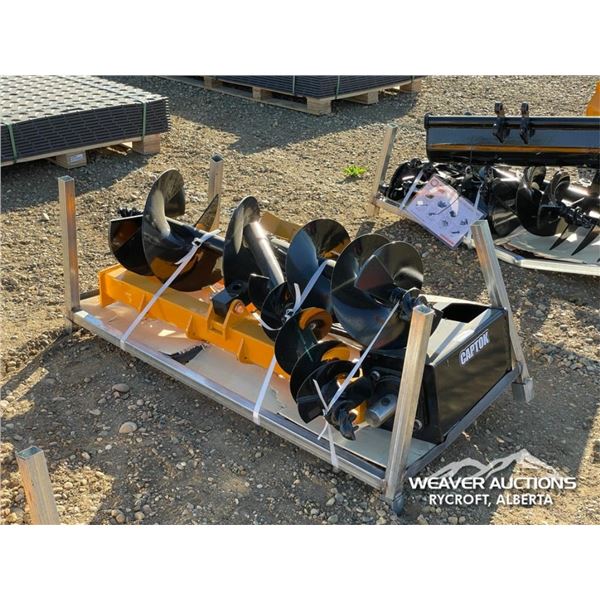 2026 CAPTOK SKID STEER LOADER AUGER AND EXTRA ROD