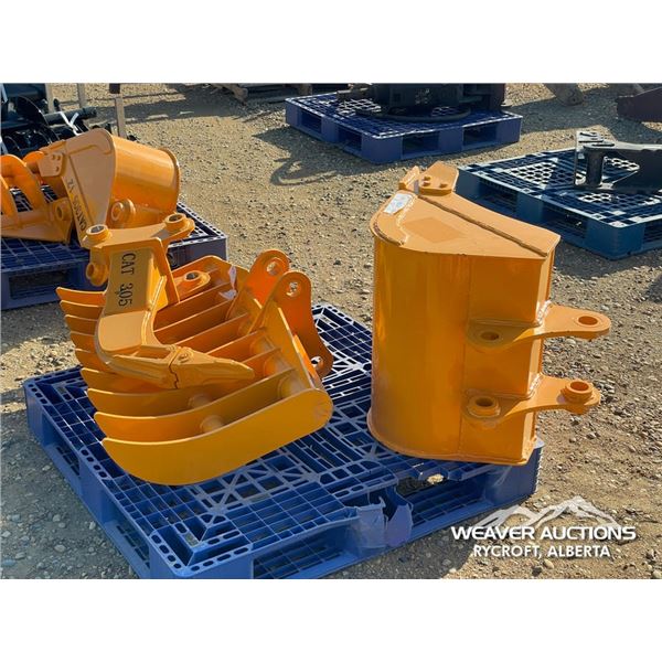 (3) 2026 CAPTOK CAT 305 EXCAVATOR ATTACHMENTS