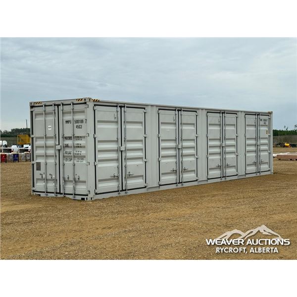 2026 CTN 40HQ 40 FT. MULTI-DOOR SHIPPING CONTAINER
