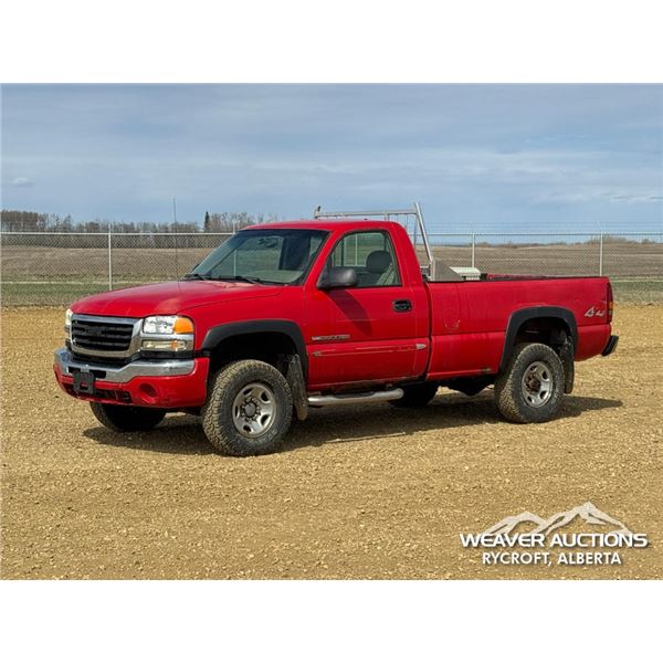 2006 GMC SIERRA 2500 SINGLE CAB PICKUP