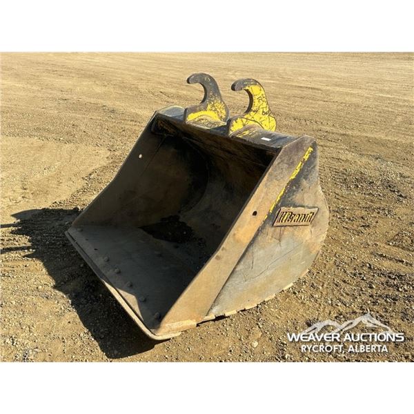 BRANDT 66 IN. EXCAVATOR CLEAN OUT BUCKET