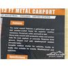 Image 7 : LANDHONOR 21 X 13 X 10 FT. METAL CARPORT