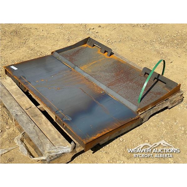 (2) LANDHONOR SKID STEER UNIVERSAL ADAPTER PLATES