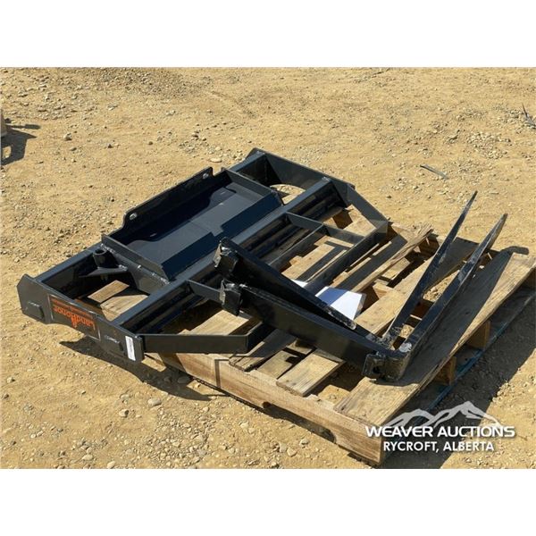 LANDHONOR MINI SKID STEER PALLET FORK FRAME
