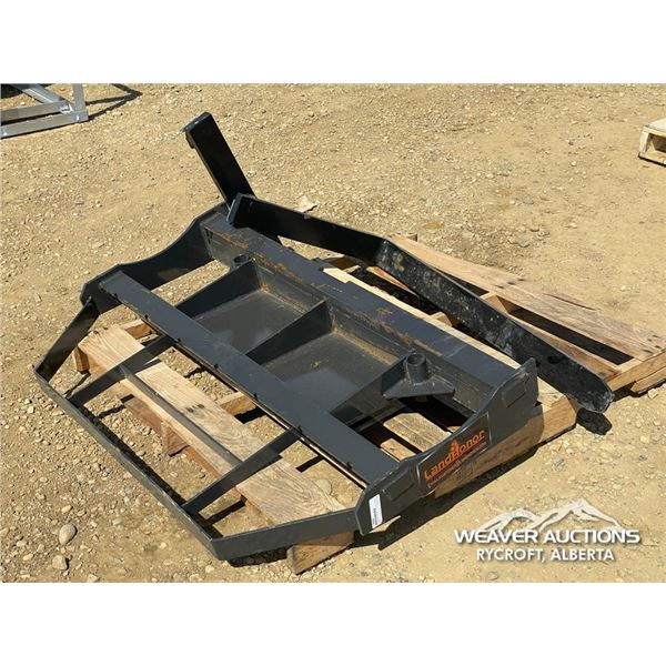 LANDHONOR MINI SKID STEER PALLET FORK FRAME