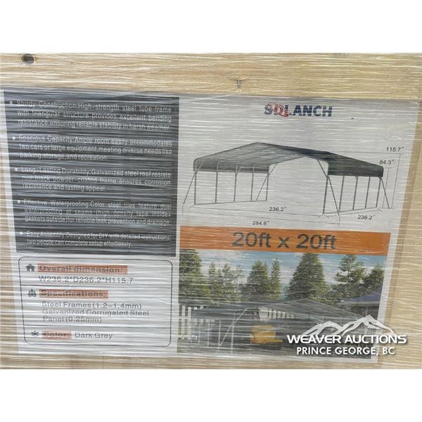 SDLC2020FT CART 20X20 FT. DUALSHIELD GARAGE
