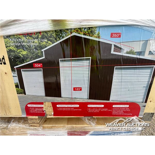 2026 SDLANCH TRIPLE 32X40 FT. METAL GARAGE