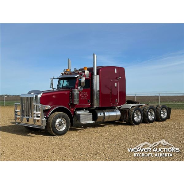 2018 PETERBILT 367 TRI/A SLEEPER TRUCK TRACTOR